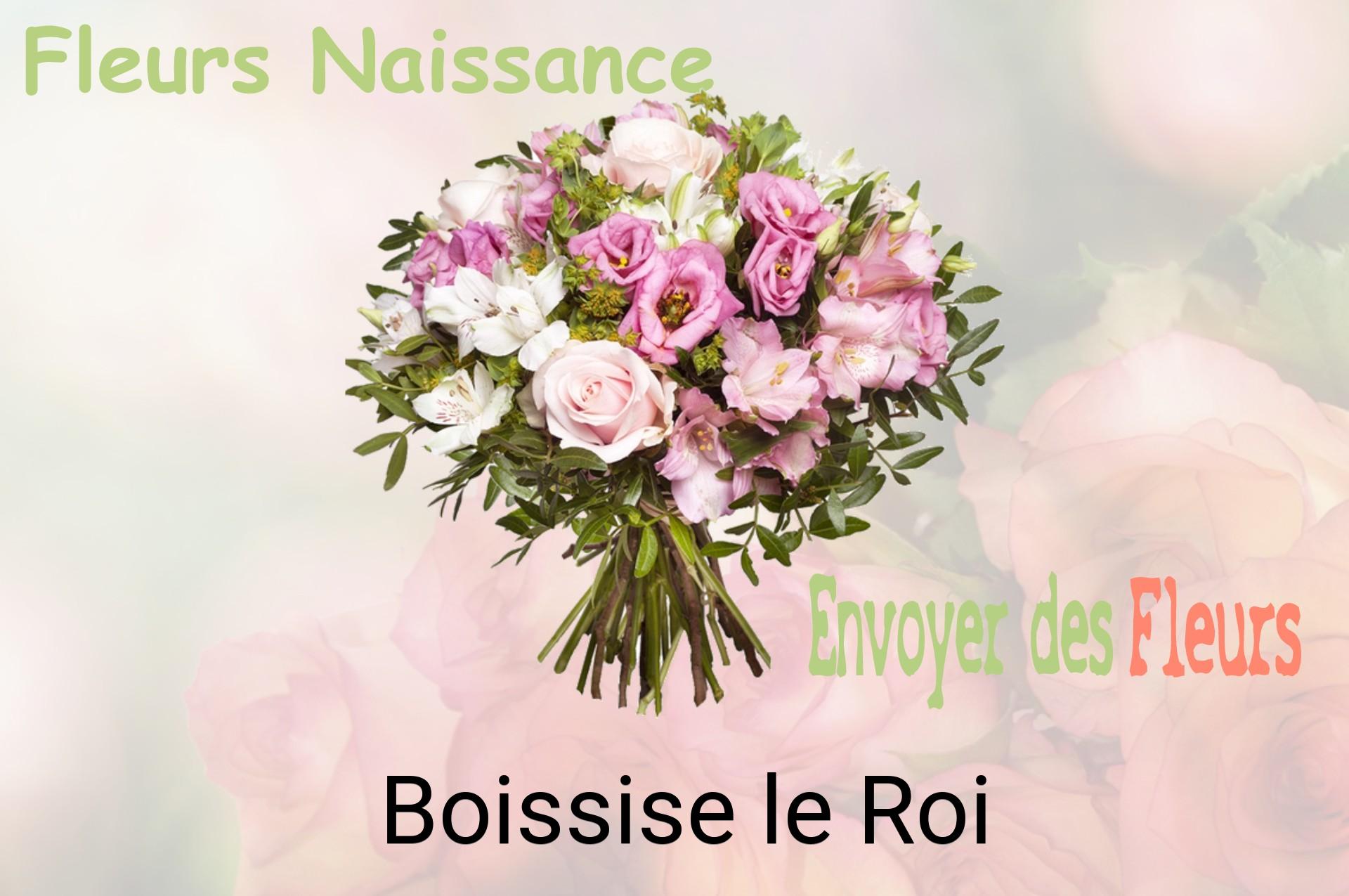 Bouquet de fleurs de naissance livré à Boissise-le-Roi